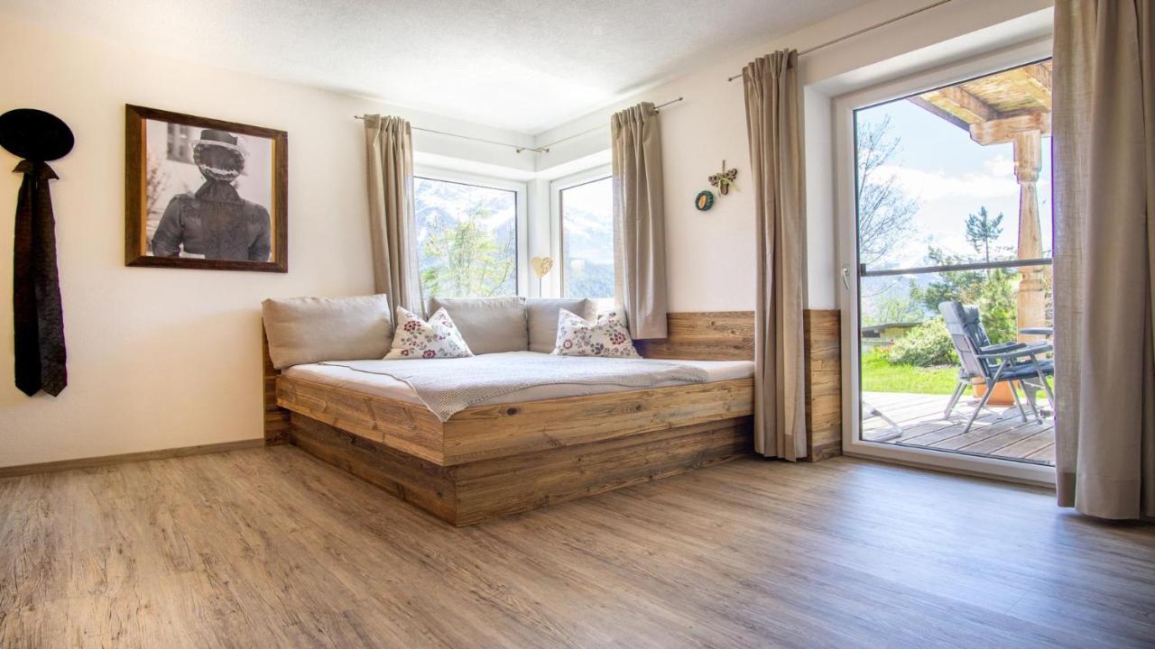 Stubaier Bauern Appartement Telfes im Stubai Exteriör bild